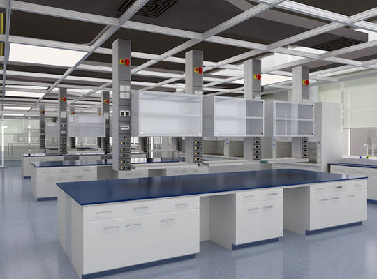 Laboratory Furniture Physics Lab Table ISO140001 Chemistry Lab Workbench