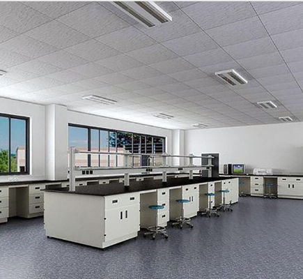 Laboratory Furniture Physics Lab Table ISO140001 Chemistry Lab Workbench