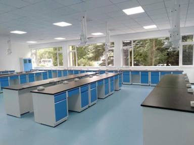 Laboratory Furniture Physics Lab Table ISO140001 Chemistry Lab Workbench