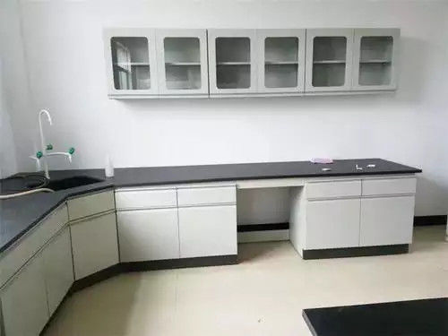 University Laboratory Wall Bench Scientific Workbench Physics Lab Table