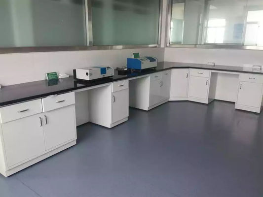 University Laboratory Wall Bench Scientific Workbench Physics Lab Table