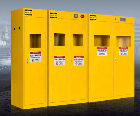 110 Gal Safety Storage Cabinet Laboratory Furniture Gas Cylinder Cabinet