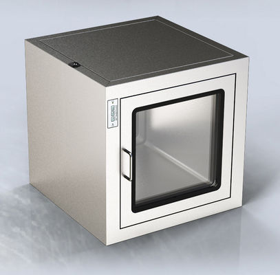 Clean Room Laboratory Pass Box Electronic Interlock Pass Box Stainless Steel