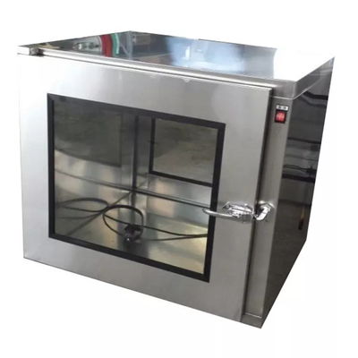 Clean Room Laboratory Pass Box Electronic Interlock Pass Box Stainless Steel