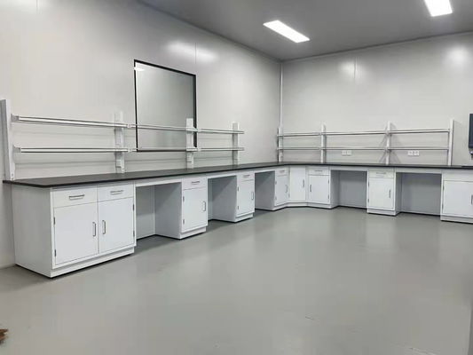 Metal Modern Laboratory Furniture Granite Lab Tables Work Benches With Water Tap