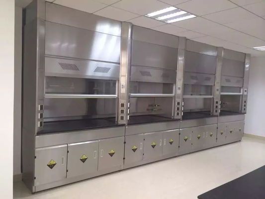 Stainless Steel 304 Ventilation Hood Laboratory Chemical Hood Vent