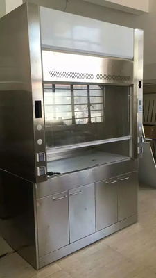 Stainless Steel 304 Ventilation Hood Laboratory Chemical Hood Vent