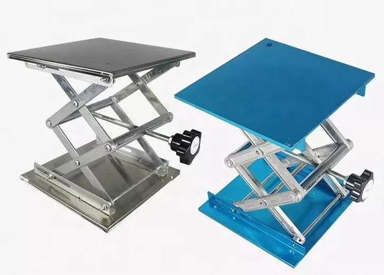 Scientific Laboratory Lifting Platform 100x100mm Lab Lifter Stainless Steel