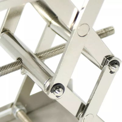 School Lab Stand Table Scissor Lift 250*250mm Manual Laboratory Scissor Lift