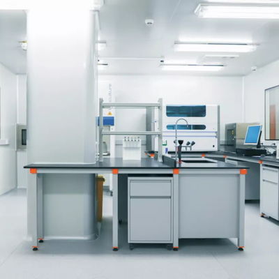High School Metal Laboratory Furniture Steel Lab Bench Science Lab Furniture