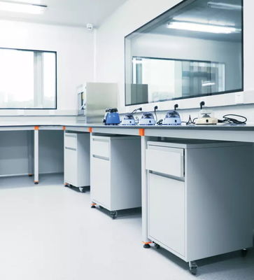 High School Metal Laboratory Furniture Steel Lab Bench Science Lab Furniture