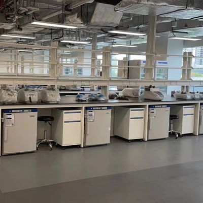 High School Metal Laboratory Furniture Steel Lab Bench Science Lab Furniture