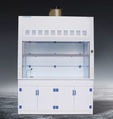 PP School Laboratory Furniture Chemical Biosafety Acid Resistant Fume Hood 1500mm