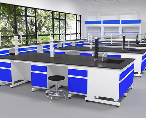 800mm Laboratory Benches And Cabinets Chemistry Electronics Laboratory Furniture