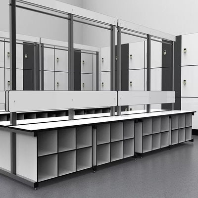 Kindergarten Workplace Lab Cupboards Wooden Furniture Digital HPL Lockers