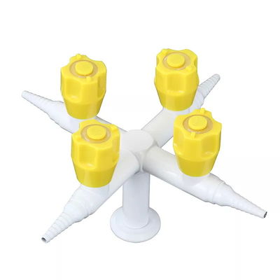 3 Way Lab Fittings Medical School Furniture Lab Gas Nozzle Taps Valve Fittings