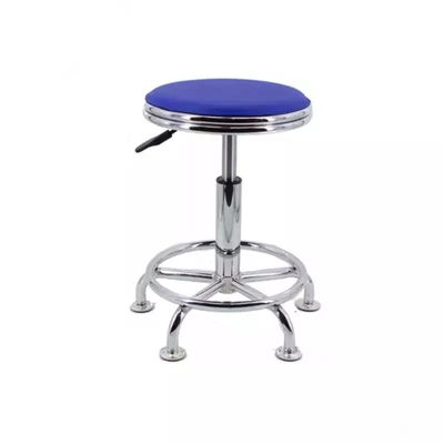 Movable Computer Lab Stools Durable Pu Rolling Lab Stool Chair 5 Wheels
