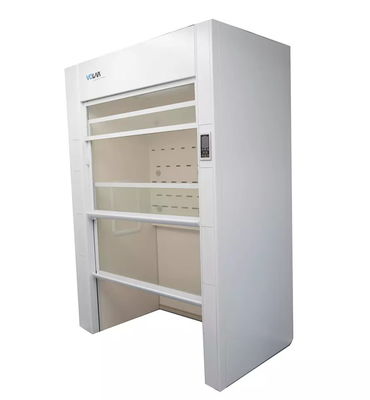 Intelligent Air Flow Fume Extraction Hoods Steel Walk In Fume Hood