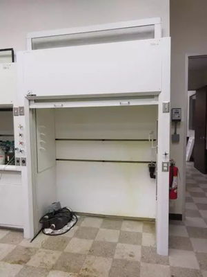 Intelligent Air Flow Fume Extraction Hoods Steel Walk In Fume Hood