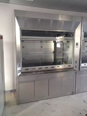 Laboratory Stainless Steel Fume Hood Benchtop Ductless Fume Hood Chamber