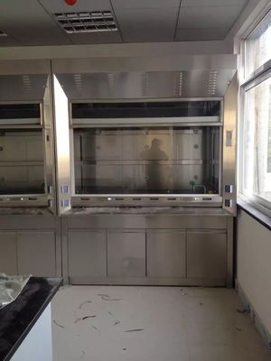 Laboratory Stainless Steel Fume Hood Benchtop Ductless Fume Hood Chamber