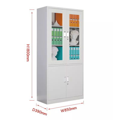 Vertical Laboratory Storage Cabinet Steel Display Fireproof Lab Storage Shelves