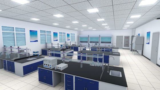 Biology Laboratory Work Benches All Steel Chemical Laboratory Furniture