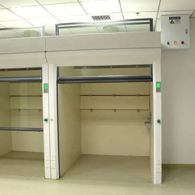 Walk In Chemical Exhaust Hood Steel Chemical Vent Hood Lab