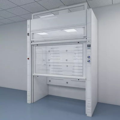 Walk In Chemical Exhaust Hood Steel Chemical Vent Hood Lab