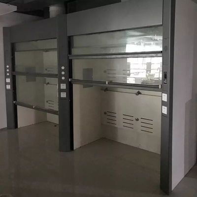 Walk In Chemical Exhaust Hood Steel Chemical Vent Hood Lab