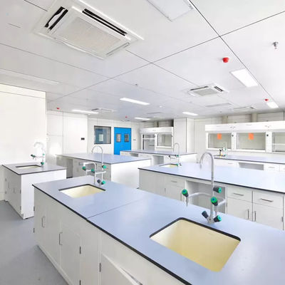 Pharmaceutical Chemistry Laboratory Table Phenolic Resin Top School Lab Furniture