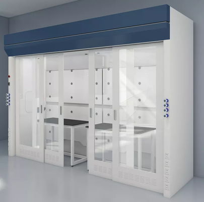 Desktop Laboratory Fume Hood Walk In Ducted Fume Hood Science Work Bench