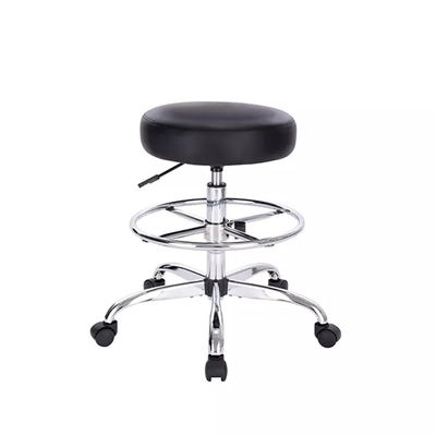 School Luxury Laboratory Stool Chair ABS Bar Lab Stool Adjustable With Footrest