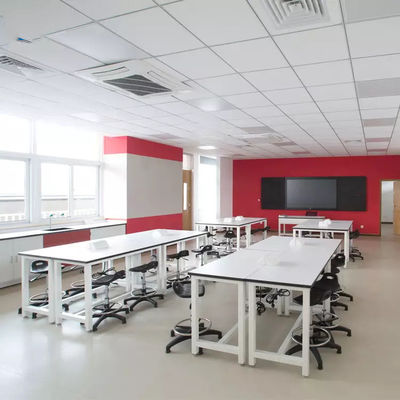 Sandalye SEFA 8M ile Hareketli Seramik Okul Laboratuvar Mobilyaları Fen Laboratuvarı Ekipmanları