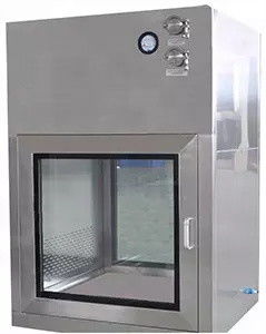 Phòng thí nghiệm năng động Pass Box Air Shower Pass Box cho phòng sạch Đi qua buồng