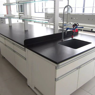 1500mm Stainless Steel Lab Workbenches Epoxy Resin Lab Workbench With Drawers