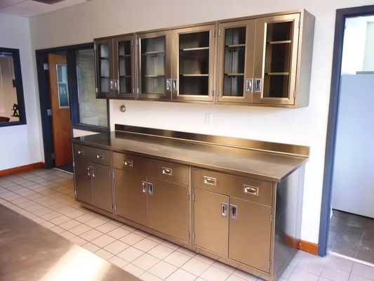 Commercial Hospital Lab Furniture Set Clean Room SS304 Chemistry Lab Table