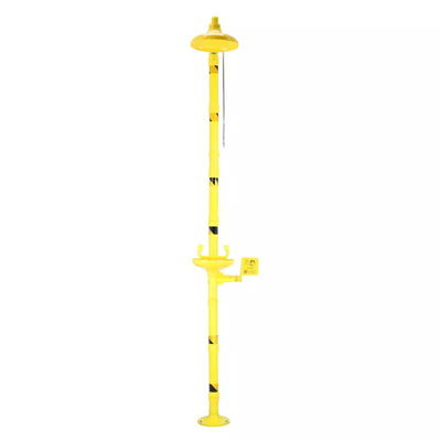 AISI 304 Emergency Shower And Eye Wash Stainless Steel Safety Shower And Eyewash Station