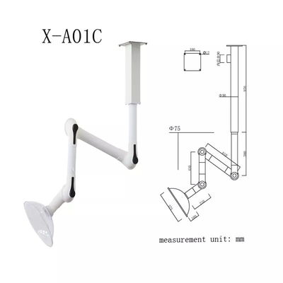 Ceiling Mounted Laboratory Flexible Fume Extraction Arm