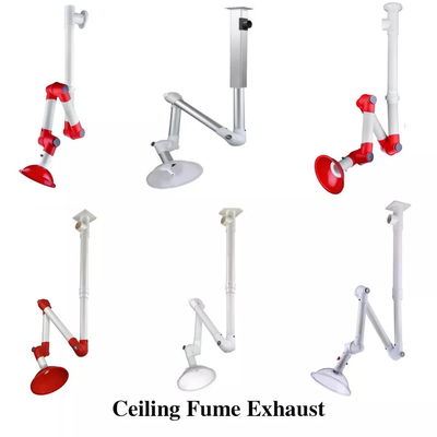 Three Joint Grade Pp Flexible Fume Arm Extraction