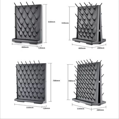 Drip Rack Laboratory Accessories Lab Drying Rack Wall Mount Lab Drying Rack 550mm