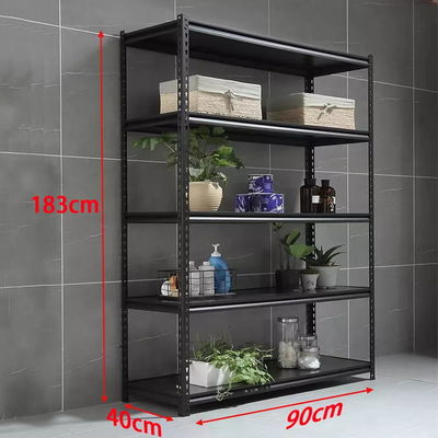 Light Duty Laboratory Storage Racks Galvanized 5 Tier Boltless Shelving Unit MDF