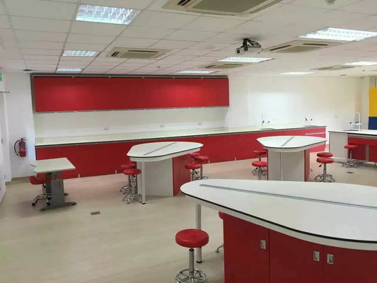 Ticari Okul Laboratuvar Mobilyaları Ss304 Kimya Laboratuvarı Mobilya Tezgahı 800mm