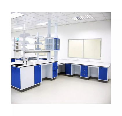 Biological Science Dental Laboratory Benches Steel Wood Dental Lab Workbench