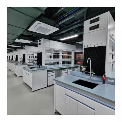 Biological Science Dental Laboratory Benches Steel Wood Dental Lab Workbench
