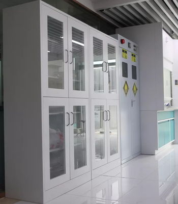 Temper Glass Laboratory Glassware Cabinet Utensil Lab Storage Cabinet For University