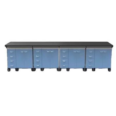 100KG Laboratory Wall Bench Waterproof Commercial Lab Furniture