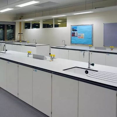 100KG Laboratory Wall Bench Waterproof Commercial Lab Furniture