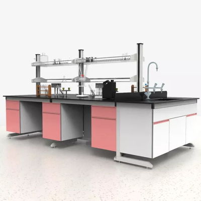 Island Chemistry Lab Tables Laboratory Furniture Science Benches With Sink