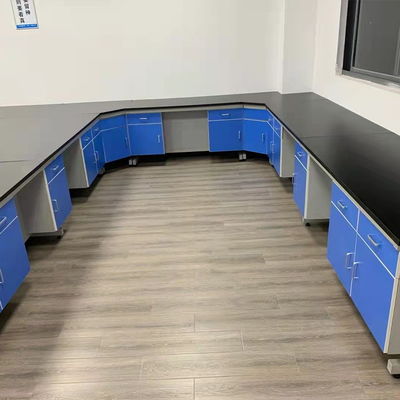 Science Laboratory Island Bench Ss304 Lab Workbenches Medical Lab Equipment